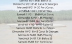 Planning aviron janvier 2025