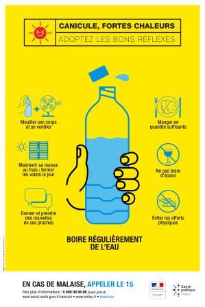 Fortes chaleurs et plan canicule : adoptez les bons réflexes