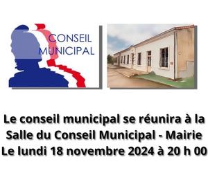 CONSEIL MUNICIPAL